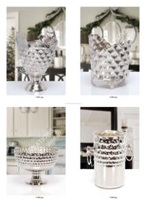 Support de bouteille en aluminium argenté de qualité supérieure, seau rafraîchisseur contemporain de table pour la maison, l'hôtel, les restaurants et les fêtes - Product Image 4
