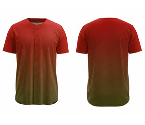 Proveedor Mayorista de Camisetas de Béisbol Sublimadas de Primera Calidad con Logotipo y Números Personalizados |   Béisbol de Poliéster Transpirable - Product Image 4