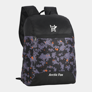 Mochila Escolar Impermeable Antirrobo de 17L con Cierre Desmontable para Estudiantes, Diseño Geométrico de Moda en Nailon y Poliéster - Product Image 2