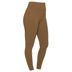 Leggings d'équitation de haute qualité pour usage quotidien, coupe slim, matière extensible. - Product Image 1