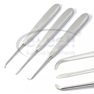 Dental Implant Elevators Luxating Root Tip Tooth Extraction PDL Sinus Lift Steel Manual Ergonomic Grip By <b>Blush</b> Surgical - Product Image 3