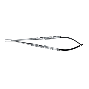 Porte-aiguille Castro incurvé microchirurgical, plaqué diamant, 18 cm, instrument chirurgical dentaire en acier inoxydable, kit de précision - Product Image 4