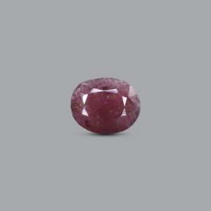 Rubí Rosa Natural, Gema Suelta de 8.7 Quilates, Corte Pera Ovalado Facetado, para Joyería Fina - Product Image 1