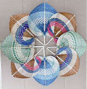 VENTE FLASH - Éventail en feuilles de palmier Lavender Dream 2025 - Cadeaux de mariage rustiques - Cadeau écologique naturel pour les invités - Décoration - Product Image 6