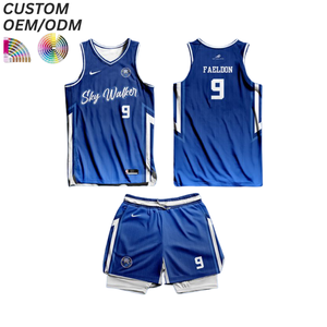 Maillot d'entraînement de basketball personnalisé pour équipe, uniforme respirant 100 % polyester imprimé, support OEM ODM pour usine de vêtements en gros - Product Image 3