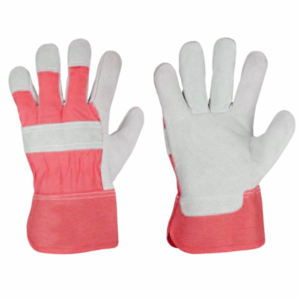 Gants de rigueur canadiens robustes en cuir de vachette pleine fleur, excellente durabilité, réfléchissants, ignifuges, anti-coupure - Product Image 5