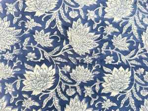 Tissu Imprimé à la Main 100% Coton Écologique Lavable de Qualité Exportation, Couleurs Contrastées, pour Textiles de Maison - Product Image 4