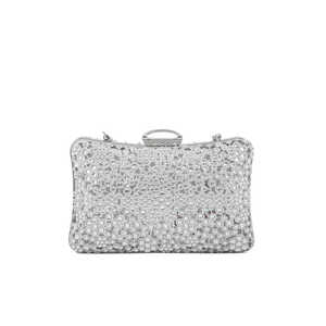 Caja elegante de la joyería del embrague elegante de plata P24189 - Product Image 1