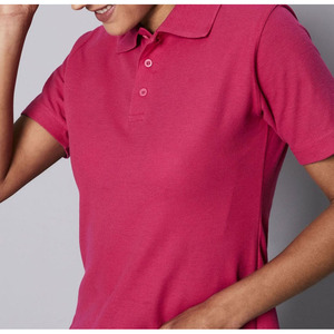 Chemises décontractées pour femmes en tricot de haute qualité, légères et respirantes, personnalisables OEM en polyester/coton, en stock - Product Image 2