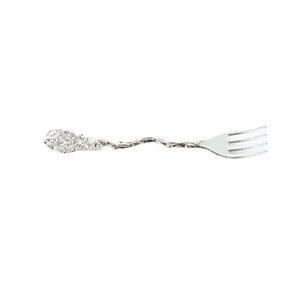 Ensemble de couverts modernes en métal argenté, comprenant fourchette, couteau et cuillère, pour les fêtes, les voyages et Noël - Product Image 5
