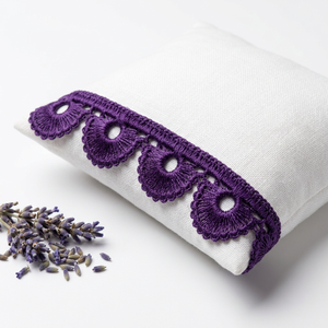 Encaje Guipur Floral Violeta de 10 mm, Ribete de Encaje GPO Personalizable, Suministro de Fábrica, Embalaje de 20 Metros para Lazos para el Cabello, Ropa Infantil, Envoltura de Regalos - Product Image 3