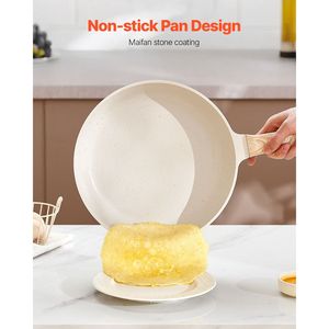 Set di Pentole in Granito Antiaderente da 17 Pezzi per Cucina e Camper, Set in Acciaio da 13 Pezzi - Product Image 5