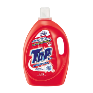 Brillante limpio 2,5 kg detergente líquido superior Extra blanqueamiento Boost para lavandería más brillante 6 botellas/cartón - Product Image 1