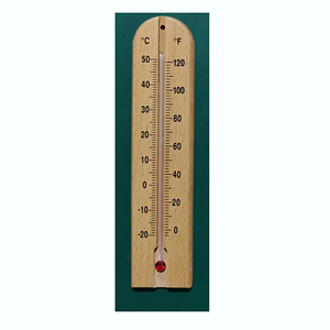 เทอร์โมมิเตอร์ไม้แบบสั้น RAPITECH สำหรับใช้ในบ้าน ช่วงอุณหภูมิ -20~50 องศาเซลเซียส สำหรับใช้ภายใน/ภายนอกอาคาร - Product Image 4