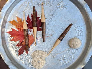 Kit de Ganchillos de Bambú Ecológicos, Herramientas de Manualidades de Calidad Superior, Ligeras y Suaves para Artesanos Profesionales - Product Image 4