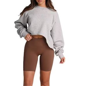 Sweat-shirt d'hiver à col rond personnalisé pour homme - Tissu en polaire, style streetwear surdimensionné - Product Image 2