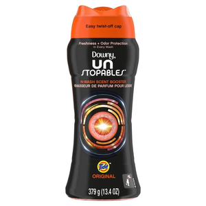 Downy Unstopables Eco-Friendly 13.4 oz Perlas Aromatizantes para Lavadora, Fragancia Líquida Desechable Original Tide para Baño - Product Image 2