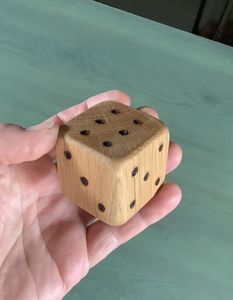 Premium Handmade Eco-Friendly Smooth Wooden <b>Dice</b> High Quality Wood <b>Dice</b> for Family Fun Party Games-Ludo Board Game - Product Image 1