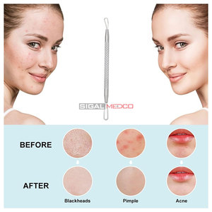 Removedor de Puntos Negros, Extractor de Comedones, Acero Inoxidable Reutilizable, Kit Profesional para Limpieza del Acné, Cuidado Seguro e Higiénico - Product Image 5