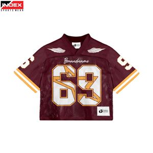 Maillot de football américain sur mesure, couture de qualité supérieure, tissu respirant, logo personnalisé, unisexe, haute qualité, sport - Product Image 1