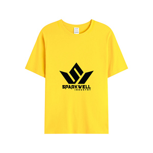 Camiseta de Algodón Lisa Verde para Hombre, Manga Corta, Cuello Redondo, Corte Regular, Estilo Casual, Color Sólido, Tejido de Punto Jersey - Product Image 4