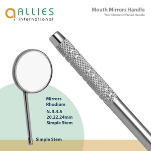 Espejo Bucal de Alta Calidad, Instrumento Dental Económico, Espejos Bucales Más Vendidos, Equipos Dentales para Uso Médico - Product Image 4