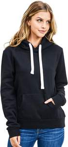 Sweat-shirt à capuche personnalisé avec logo, coupe classique, impression numérique, imperméable, unisexe, streetwear décontracté, personnalisable pour hommes et femmes - Product Image 4