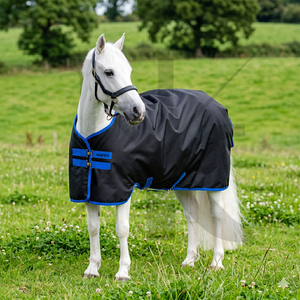 Manta para Caballos de Alta Calidad, Ligera, Impermeable y Transpirable, 600D, Protección contra la Lluvia para Exteriores, Equipo Ecuestre - Product Image 2