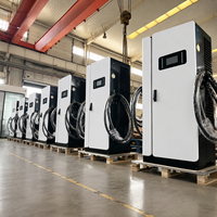 Nouvelle borne de recharge rapide pour véhicules électriques de 120 kW, norme mondiale CCS1 CCS2 NACS GBT, avec OCPP 1.6/2.0 et 4G/Ethernet