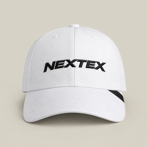 Gorra de Béisbol Blanca de Diseño Personalizado, 6 Paneles, Algodón, Logotipo Bordado, Gorra Casual Ajustada para Adultos Unisex, Cuatro Estaciones - Product Image 1