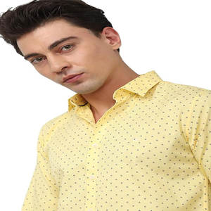 Camisas de manga larga para hombre informales a la moda al por mayor, ropa especial para hombre, camisas ajustadas para jóvenes con estampado clásico para hombre - Product Image 4