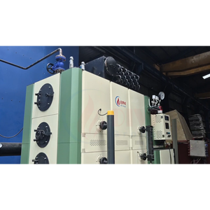 Chaudière à vapeur industrielle compacte à biomasse 1-5 tonnes CFB, alimentée à granulés de bois, haute efficacité - Product Image 4