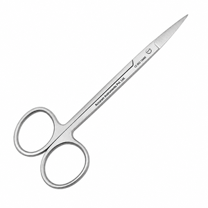Stainless Steel Beauty Manicure Scissors Straight Sharp Tip Round Handle Foldable Durable <b>Nail</b> Care <b>Tool</b> for Adults - Product Image 3