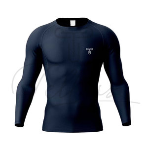 Premium Quality Custom Logo Gym <b>Compression</b> <b>Shirt</b> Quick Dry running clothes Long Sleeve <b>Compression</b> <b>Shirt</b> <b>for</b> <b>Men</b> - Product Image 1