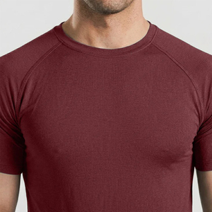 T-shirts Homme Personnalisés à Manches Courtes, Col Rond, Coupe Slim, Qualité Supérieure, Respirants, Écologiques, Confortables et Légers – Vente en Gros - Product Image 3