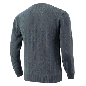 Custom High Quality Fashion <b>Men</b> Clothes Knitted Knit <b>Pullover</b> Crew Neck Sweater for <b>Men</b> Clothing <b>Men</b> Sweaters - Product Image 4