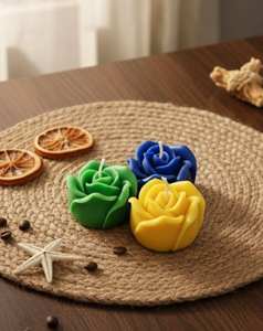 Velas Decorativas Flotantes Aromáticas de Parafina Hechas a Mano, Estilo Moderno y Romántico, para Bodas, Decoración del Hogar, Sets de Regalo, Venta al Por Mayor - Product Image 3