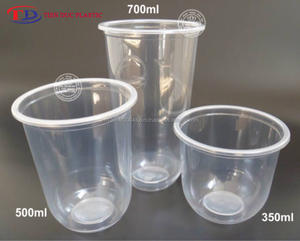 โรงงานเทียนดุค แก้วพลาสติก PP ใสแบบใช้แล้วทิ้ง รูปทรงตัวยู ขนาด 12 ออนซ์ 16 ออนซ์ 24 ออนซ์ ผลิตภัณฑ์สั่งทำได้ ขายดีอันดับต้นๆ ปี 2026 - Product Image 3