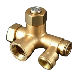 Pièce de raccords pneumatiques en laiton de qualité supérieure avec résistance à haute pression parfaite pour les pièces pneumatiques des systèmes de ligne aérienne - Product Image 1