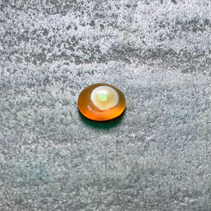 Natural Sulemani Akik Aqiq piedra preciosa corte ovalado naranja para la fabricación de joyas - Product Image 1