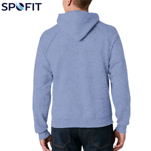 Sweat à capuche professionnel pour homme, style tendance, manches raglan, design optimal, coupe confortable, vêtement d'hiver avec logo personnalisé - Product Image 3