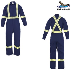 Uniforme de Trabajo de Fábrica OEM, Chaqueta y Pantalones Transpirables de Algodón con Múltiples Bolsillos, Conjunto de Ropa de Trabajo Industrial - Product Image 6