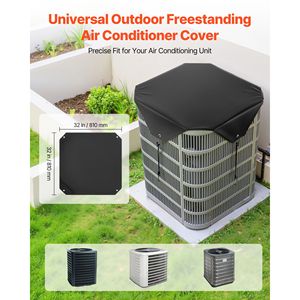 Copertura Universale 32x32 Pollici in Rete Protettiva per Unità di Condizionamento Centralizzato, Griglia e Copertura per Bocchette di Ventilazione - Product Image 2