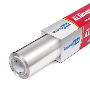 Papier d'aluminium souple de qualité supérieure, enduit, de qualité alimentaire, avec support en papier, pour usage en cuisine - Product Image 1