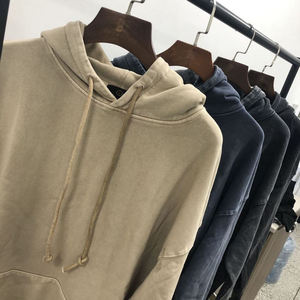 Sudadera con Capucha Oversize para Hombre, Estilo Boxy, Lavado Ácido, Premium, de Gran Gramaje, Vintage, Casual, Streetwear, Moda - Product Image 6