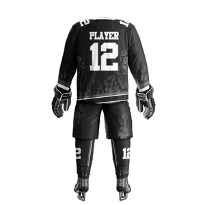 New Style Ice Hockey Uniform Customized Light Weight Long Sleeve Comfortable Ice Hockey Kit - Product Image 2