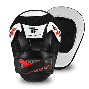 Mitaines de boxe élégantes pour l'entraînement, coussinets de frappe pour arts martiaux, coussinets de frappe courbes avec logo personnalisé - Product Image 5