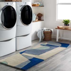 Custom Irregular Shaped Abstract Hand Tufted Rug Modern Organic Wool <b>Carpet</b> Living Room Bedroom Picnic Reversible Non-Slip High - Product Image 2