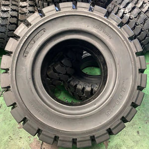 ยางรถยก KUMA KF501 รุ่นใหม่ ยางตัน ผลิตจากยางธรรมชาติ ผลิตในเวียดนาม ขนาด 3.00-15 แบบ C ยางในแบบไม่มียางใน เทคโนโลยีญี่ปุ่น - Product Image 1