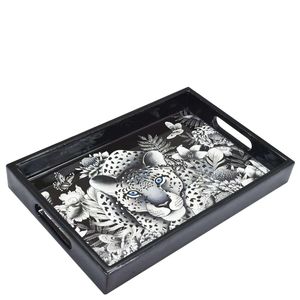 Meilleur prix en Inde : Plateau en bois MDF personnalisé imprimé, écologique, pour la maison et la cuisine, plateau décoratif en bois émaillé en promotion - Product Image 2